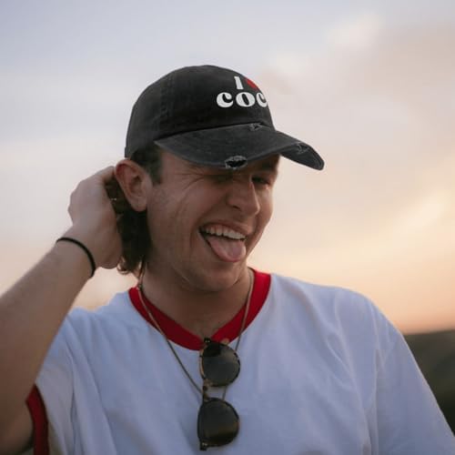 I Love Cocktails Funny Cowboy Link Hat for Men