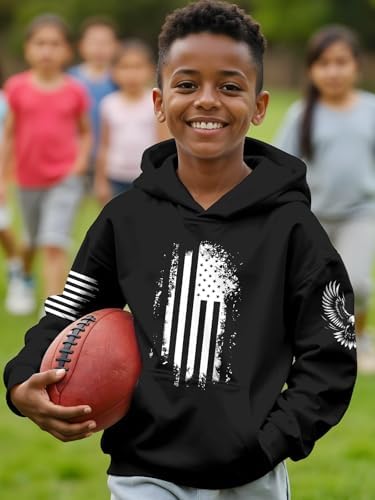 Aueoero 3D Printed Kids hoodie