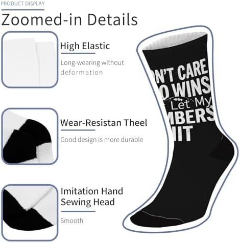 Funny Knee High Socks for Boys Girls Unique and DurableStartsAt15