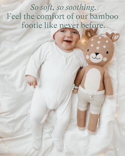 Moisture-Wicking Baby Pajamas with Double Zipper