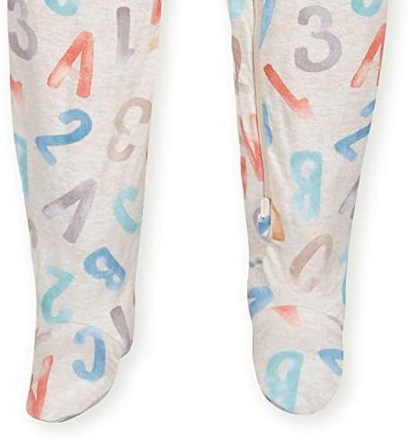 Gerber Baby Girls Rump-StopPBS Footed Pajamas with Eucalyptus Softness