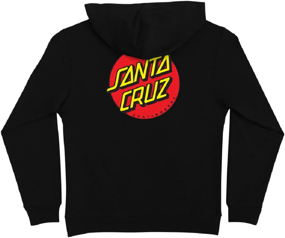 SANTA CRUZClassic 1973 Skateboarding Dot Sleeveless Hoodie