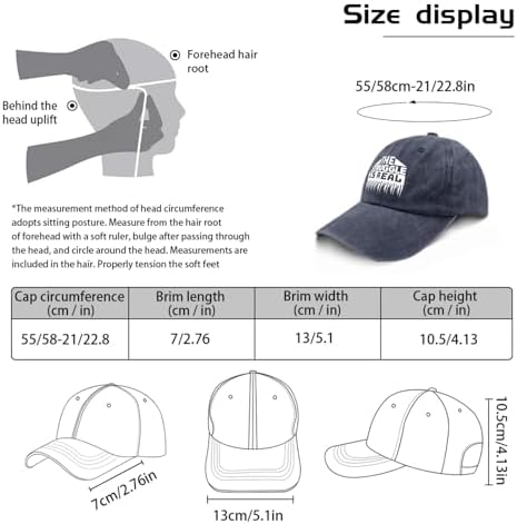 Struggle Is Real Gardening Hat in Black for Men and Boys