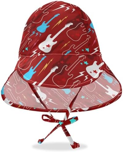PigSaly Adjustable Toddler Sun Hat Bucket with Wide Brim