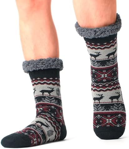 Comfortable Warm Mens Slipper Socks
