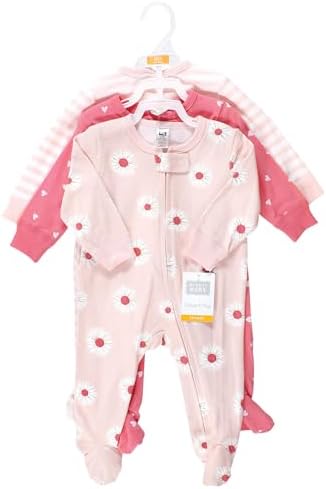 Hudson Baby Unisex Cotton Sleep and Play Set