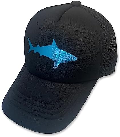 Sol Baby Shark Mesh Adjustable Trucker Hat for Kids
