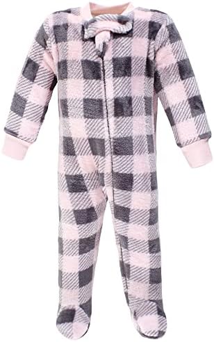 Hudson Baby Baby Girls Plush Sleep and Play