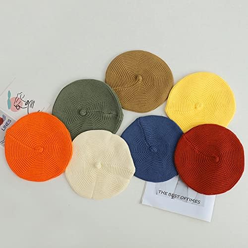 Trendy Soft Knitted Beret for Little Ones with Cozy Fit
