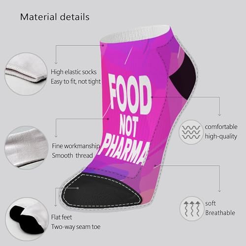 Mens Lightweight Kawaii Ankle Socks