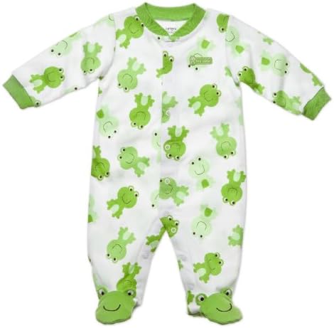 Carters LS Perfect Sleep N Play - Green Frogs