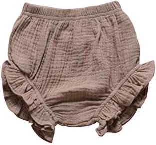 EISHOW 3PC Cotton Linen Blend Shorts for Toddlers