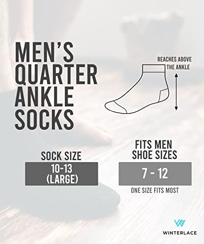 Winterlace Casual Athletic Ankle Socks 48-Pair Pack