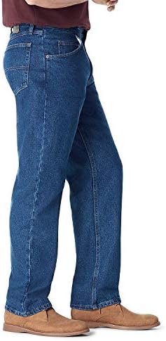 Wrangler Authentics Mens Classic 5-Pocket Relaxed Fit Cotton Jean