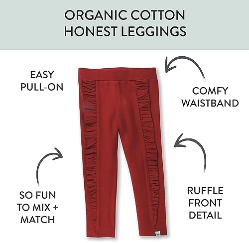 HonestBaby 3-Piece Organic Cotton Leggings for BabyGirls