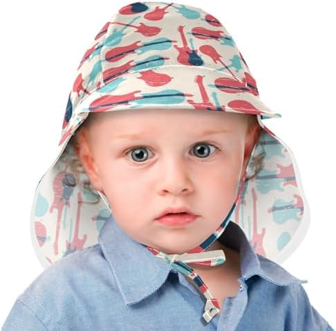 WIFIU Toddler Summer Bucket Hat for Girls Boys 2-4T