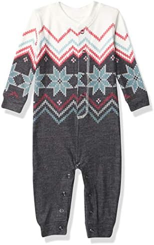 Comfy Peachy Romper Baby Girls Sleepwear with Snap Closure