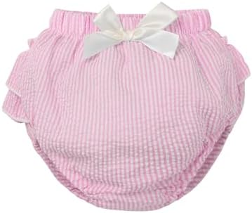 Stylish Ruffled Plaid Bloomers for Kids