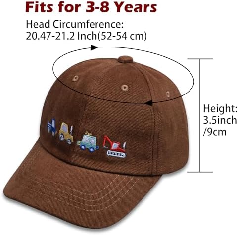 Dinosaur and Trucker Baseball Cap for Kids Sun Protection and Fun