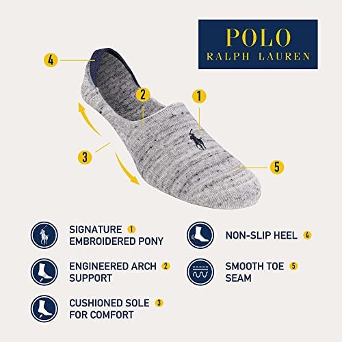 Polo Ralph Lauren Mens Perfect Arch Support Socks
