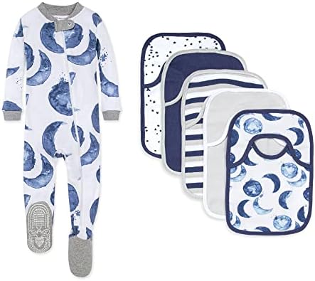 Burts Bees Baby Bundle - 1 Sleeper Bib Set