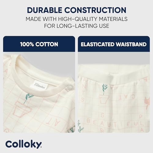 Newborn Soft Cotton Sleepsuit Button Pull-On Closure