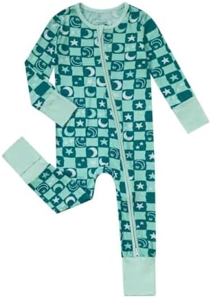 Teach Leanbh Baby Bamboo Viscose Pajamas with Mittens and Feet Cuffs