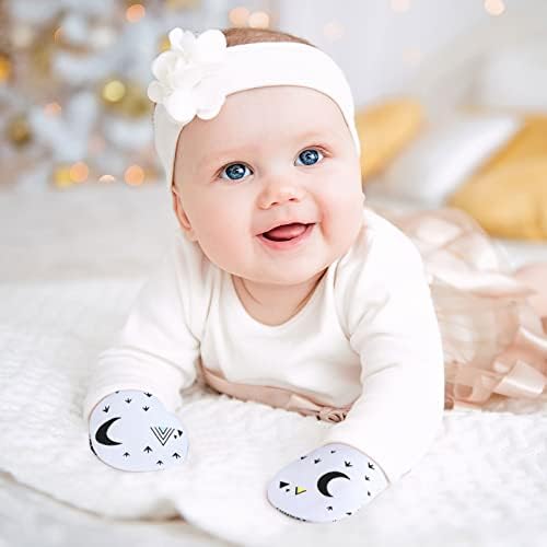 12-Pair Newborn Cuddle Mittens