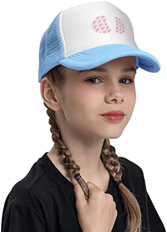 Kids Baseball HatAdjustable Mesh Breathable Baseball Cap for Ages 4-10