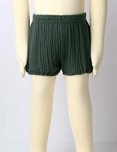 High-Quality Diaper Cover Linen Blend Shorts for Babies