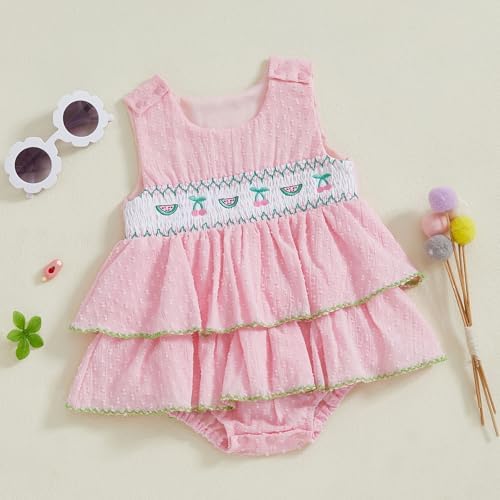Emmababy - Baby Girl Summer Romper Dress