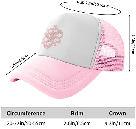 Kids Baseball Cap Ages 4-10 Adjustable Breathable