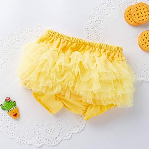 Baby Girls Tutu Bloomers Diaper Covers with Bow Soft Comfortable Functional