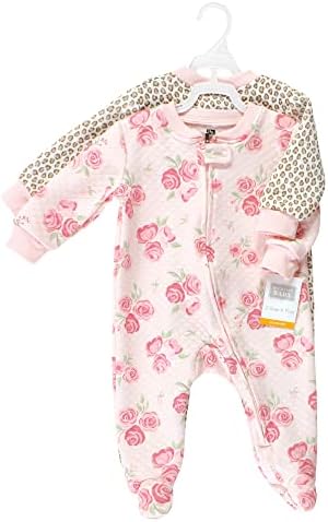 Hudson Baby Quilted Sleep Robe for Baby Girls