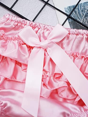 Yartina Diaper Cover Ruffled Bloomer for Newborn Girl