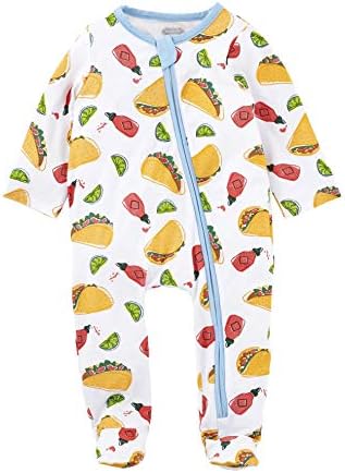 Mud Pie Baby Food Sleeper with Zipper
