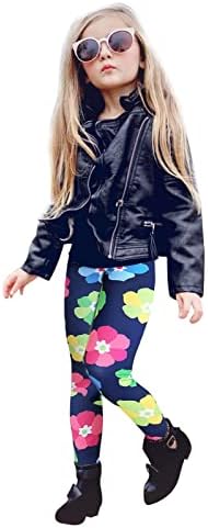 ToddlBy - Wide-Leg Floral Print Fall Spring Loose Pants for KidsBS
