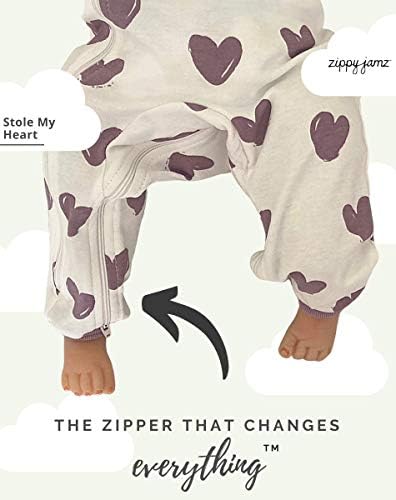 ZippyJamz - Organic Sleepy Friends Onesies