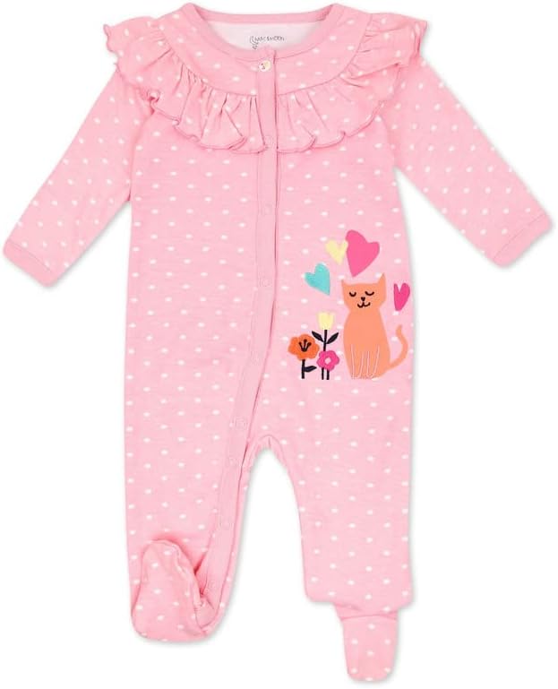 Adorable Organic Cotton Sleepers for Baby