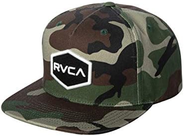 RVCA Mens Adjustable Snapback Baseball Cap