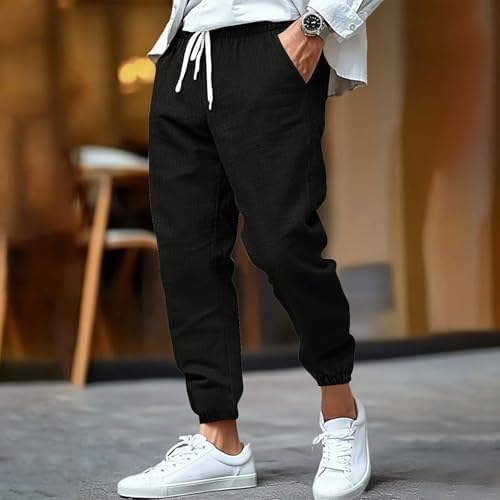 Stay Cool in Style - Summer Cotton Linen Pants