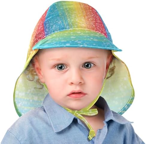 Green Glitter Toddlers Perfect_sun_hatUnisex_cool_with security