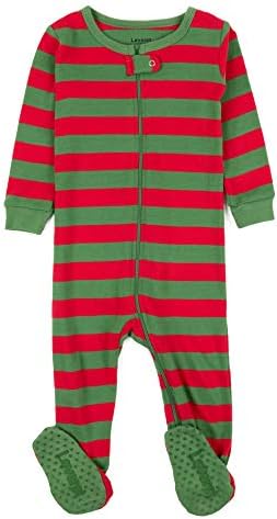 Leveret Kids Pajamas Soft 100 Cotton Sleepwear for Baby BoysGirls Matching Sets