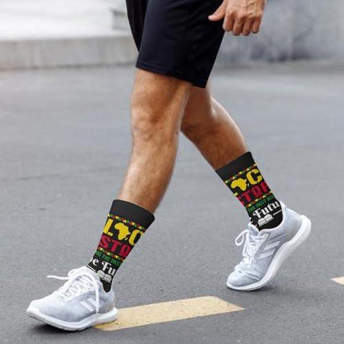CasualGoalDelve DeepFun Teacher Socks Black History Month