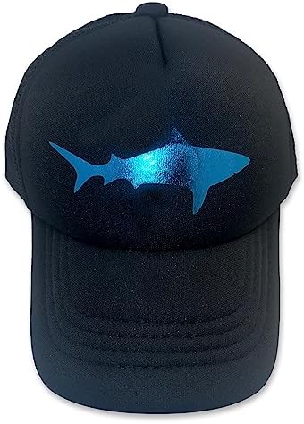 Sol Baby Shark Mesh Adjustable Trucker Hat for Kids