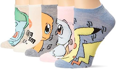 Pokmon Boys 5-Piece No-Show Socks Set