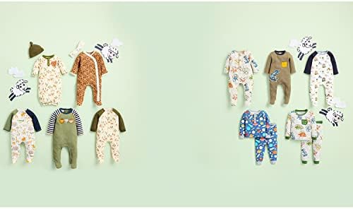 Safari-Crocheted Baby Sleepers Set for Girls