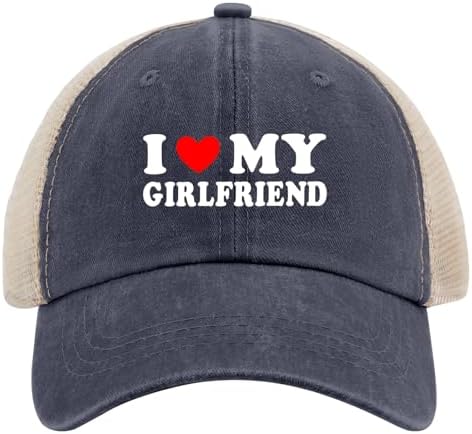 I Love My Girlfriend Funny Hat