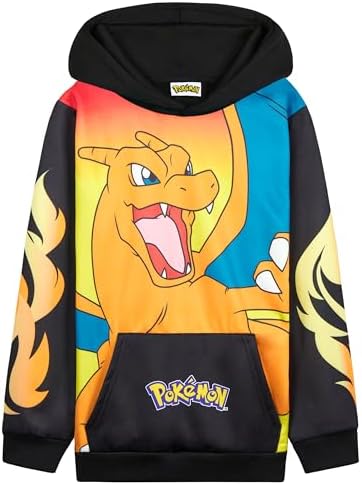Pokemon Kids Warm Pikachu hoodie for Boys Teens