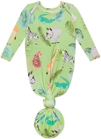 Posh Peanut Newborn Knotted Baby Gown 0-3 Months